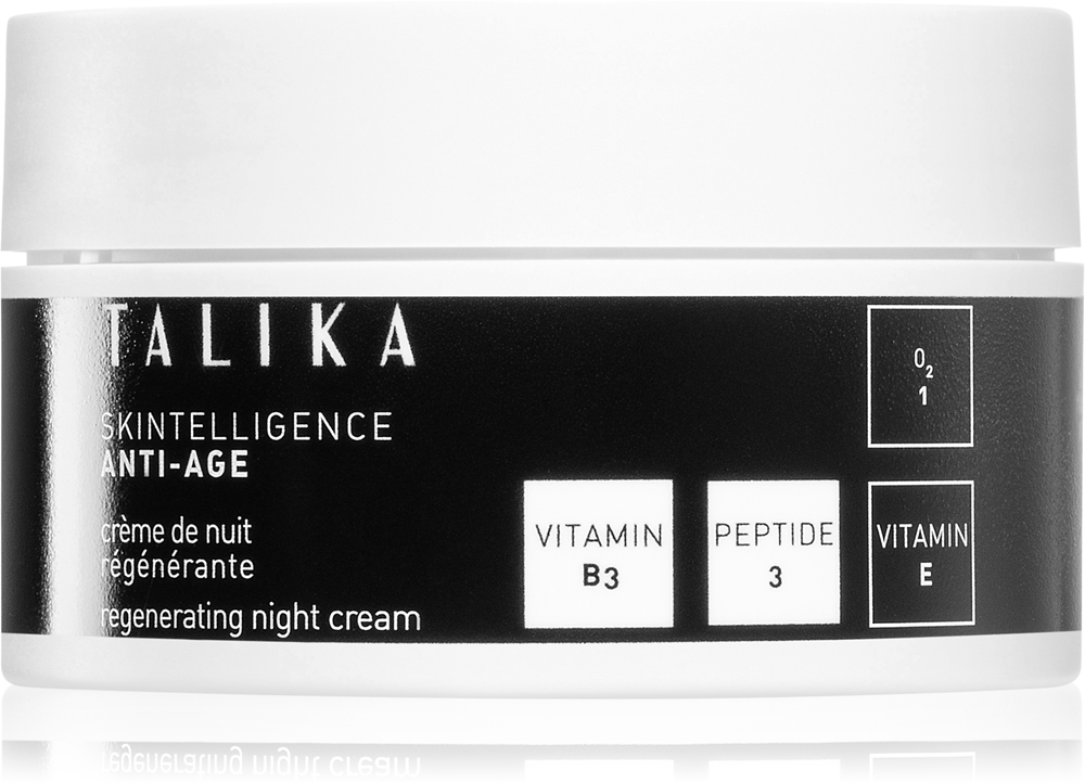 Talika Skintelligence Anti-Age Regenerating Night Cream regenerating night cream against aging of the skin and for firming the skin