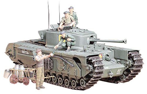 Tamiya 300035210 – 1: 35 Wwii British Tank Churchill Mk. Vii (6)