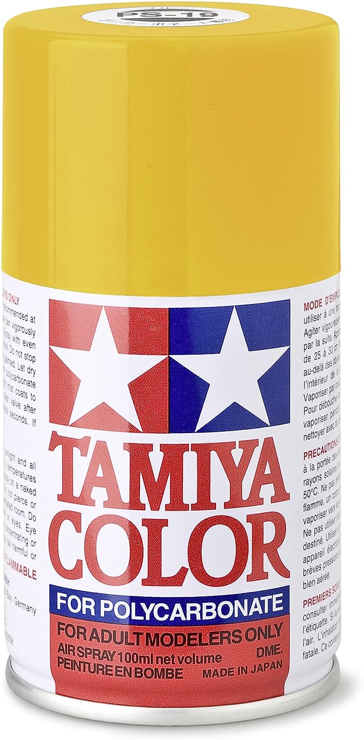 Tamiya Polycarbonate Colour Spray PS19 Camel Yellow