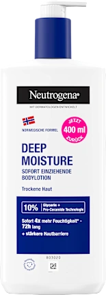 Body lotion Deep Moisture, 400 ml