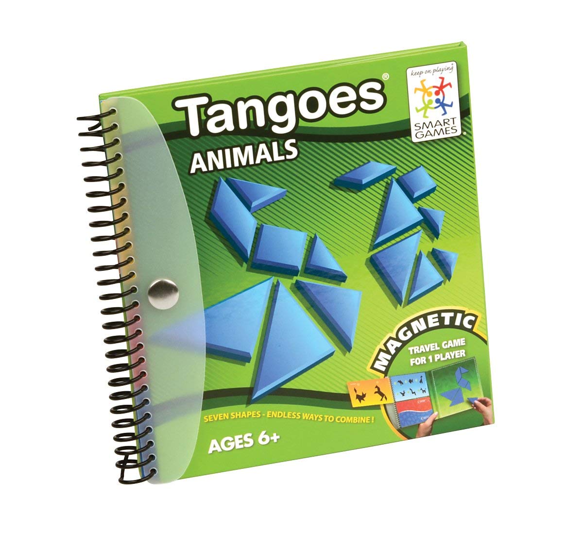 Smart Games Tangoes Animals Magnetic Travel Game For Player