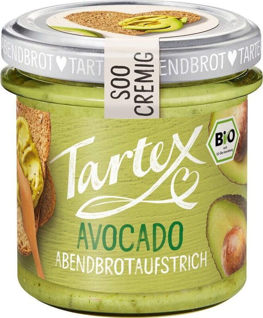 Tartex Soo cremig Avocado -- 140g x 6  - 6er Pack VPE