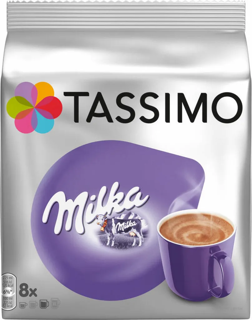 Tassimo Milka Cocoa Specialty | 8 T Discs, Coffee Capsules