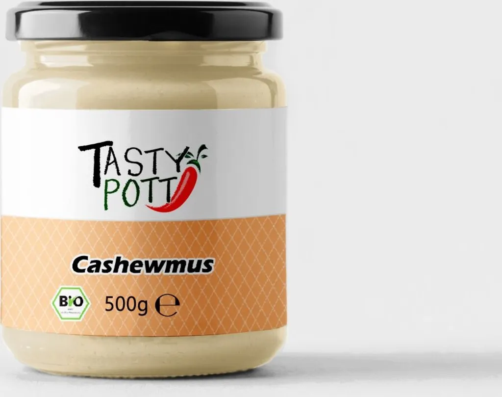 Tasty PottCashewmus 500g Glas