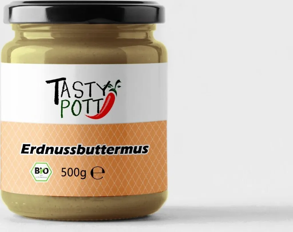 Tasty PottErdnussbuttermus 500g Mus