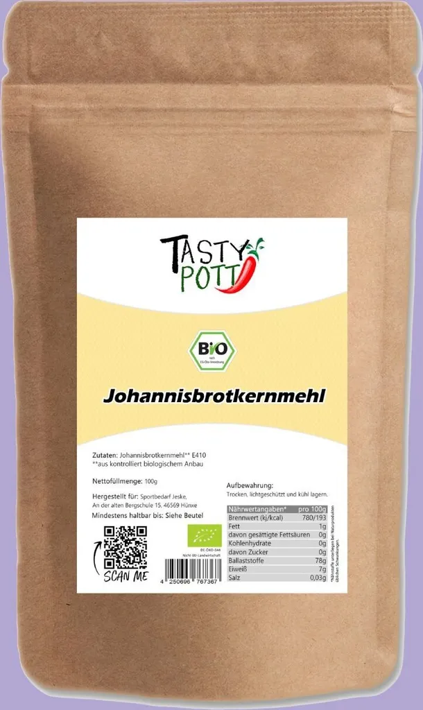Tasty Pott Locust bean gum E410 fine 1000g