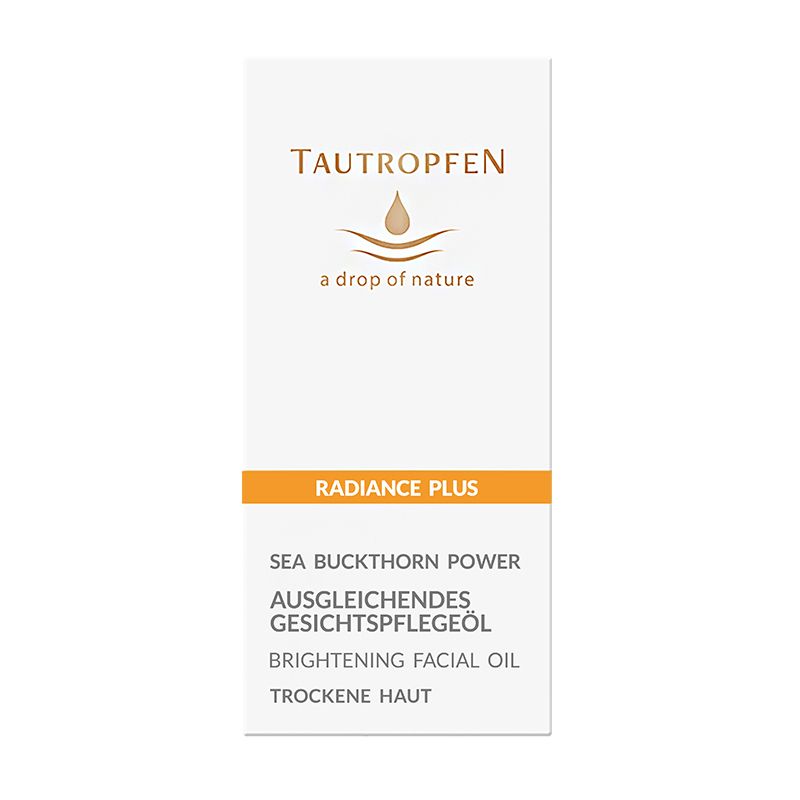 TAUTROPFEN Sea buckthorn Balancing facial care oil for dry skin