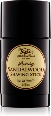 Taylor of Old Bond Street Sandalwood shaving cream in a stick