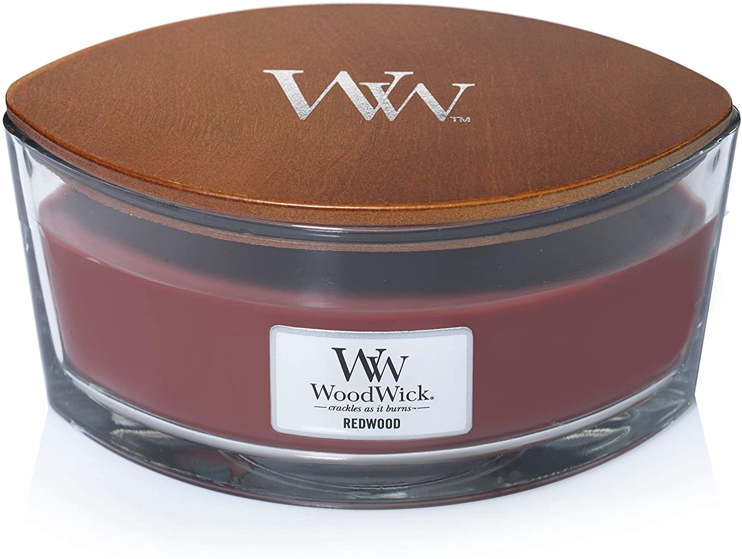 Woodwick 76138 Sequoia And Elliptical Glass Vessel With Hear Development Wo