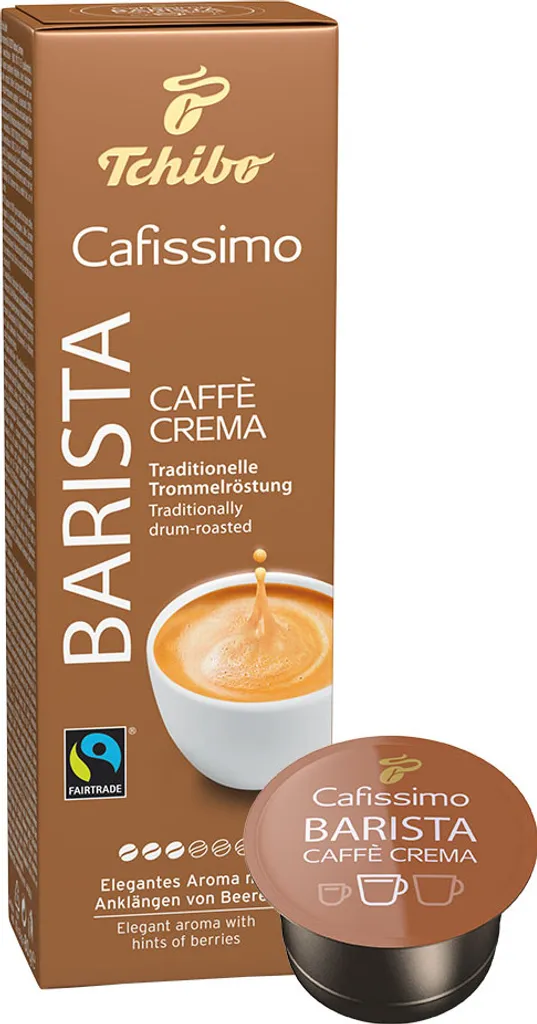 Tchibo Cafissimo Barista Caffè Crema capsules, 10 pieces