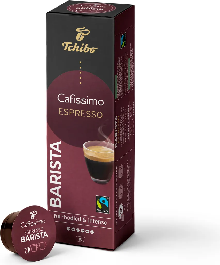 Tchibo Cafissimo Barista Espresso Capsules, 10 pieces