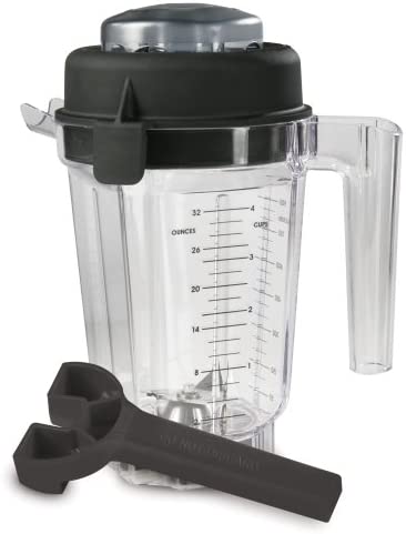 Vitamix vita-mix Tritan copolyester container with lid and key (no blade) 32-ounce colourless