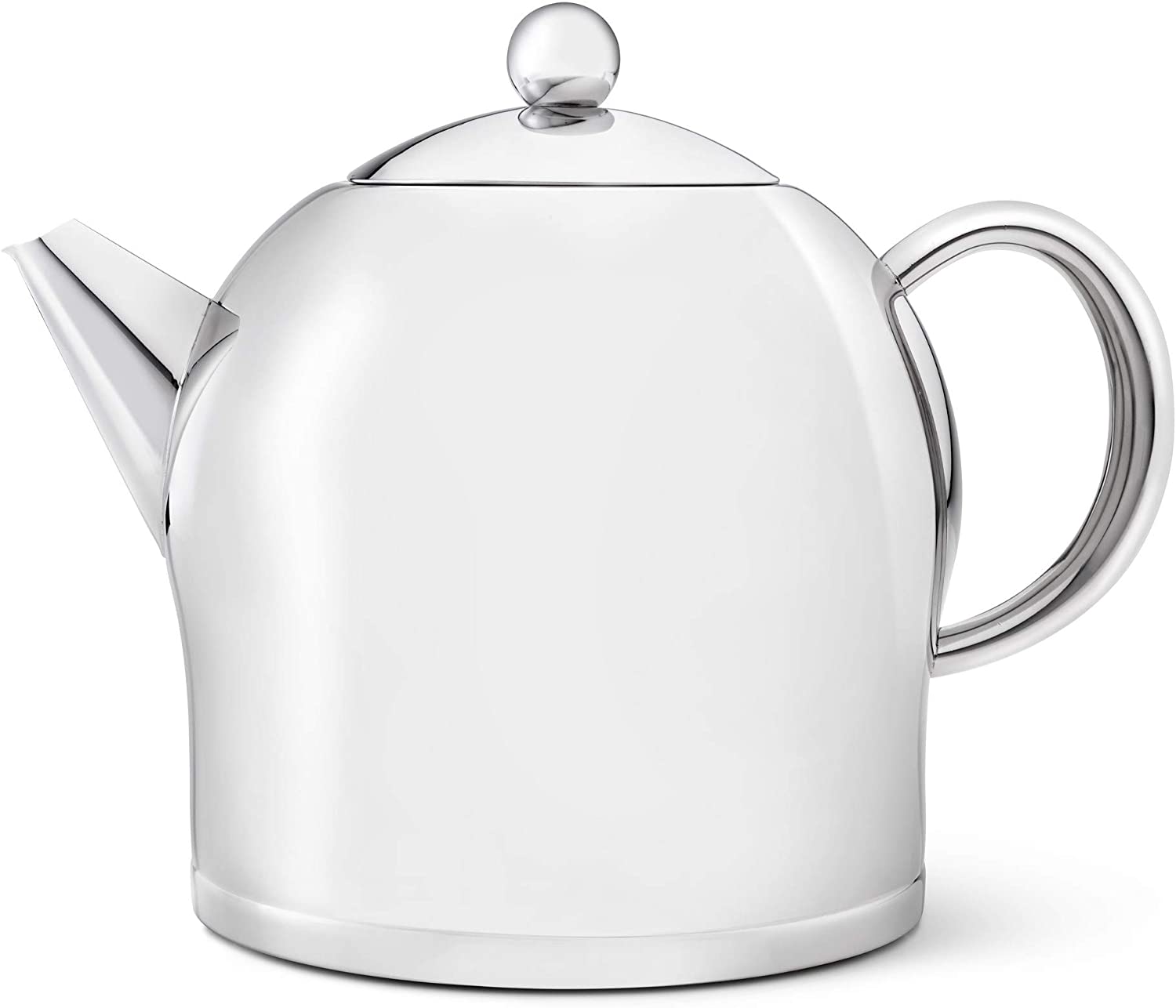 Bredemeijer Large double-walled stainless steel teapot 2.0 litres.