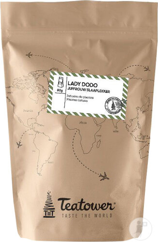 Teatower Lady Dodo herbal tea main aroma fennel lime 20 tea bags