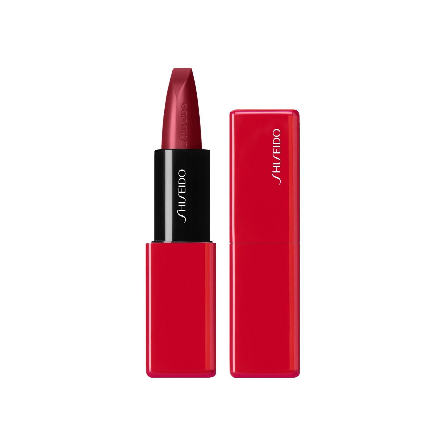 Shiseido TechnoSatin Gel Lipstick 402, Scarlet Cluster 411
