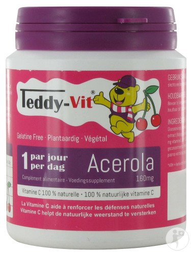 Teddy Vit Acerola 160mg gummy bears 50