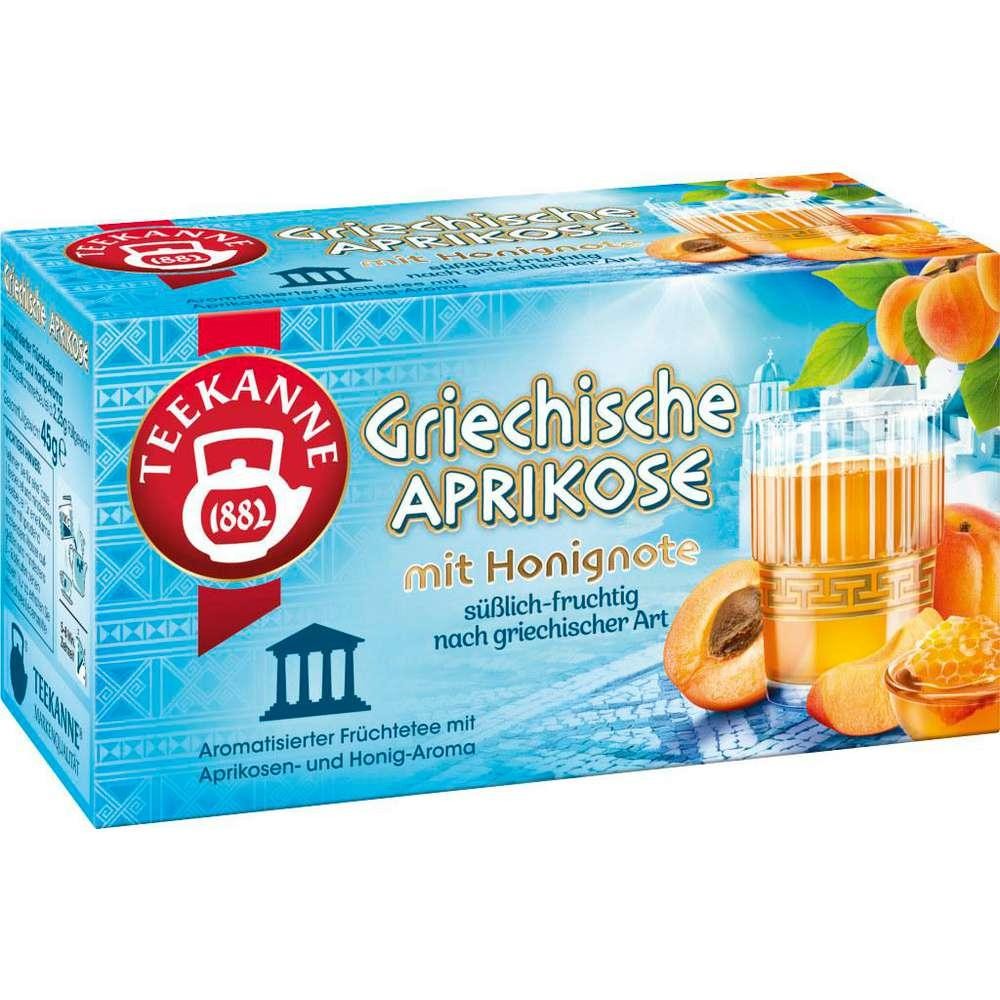 Greek apricot tea with honey note