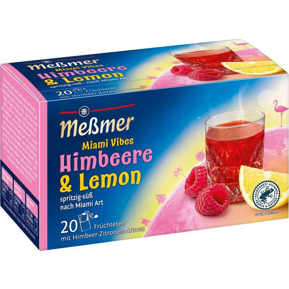 Tea, Raspberry & Lemon
