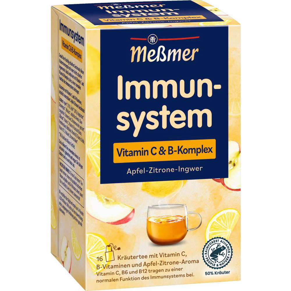 Tea immune system, apple-lemon-ginger