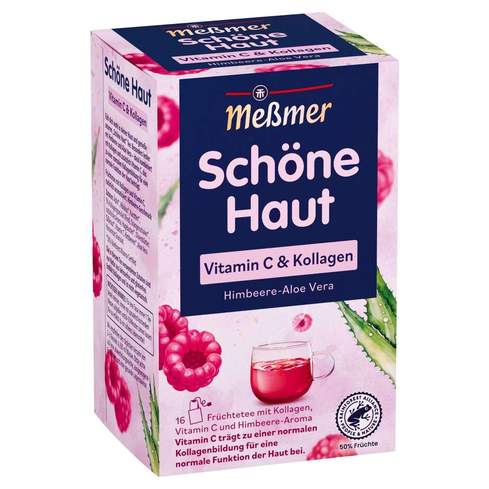 Tea Beautiful Skin Vitamin C & Collagen, Raspberry-Aloe Vera