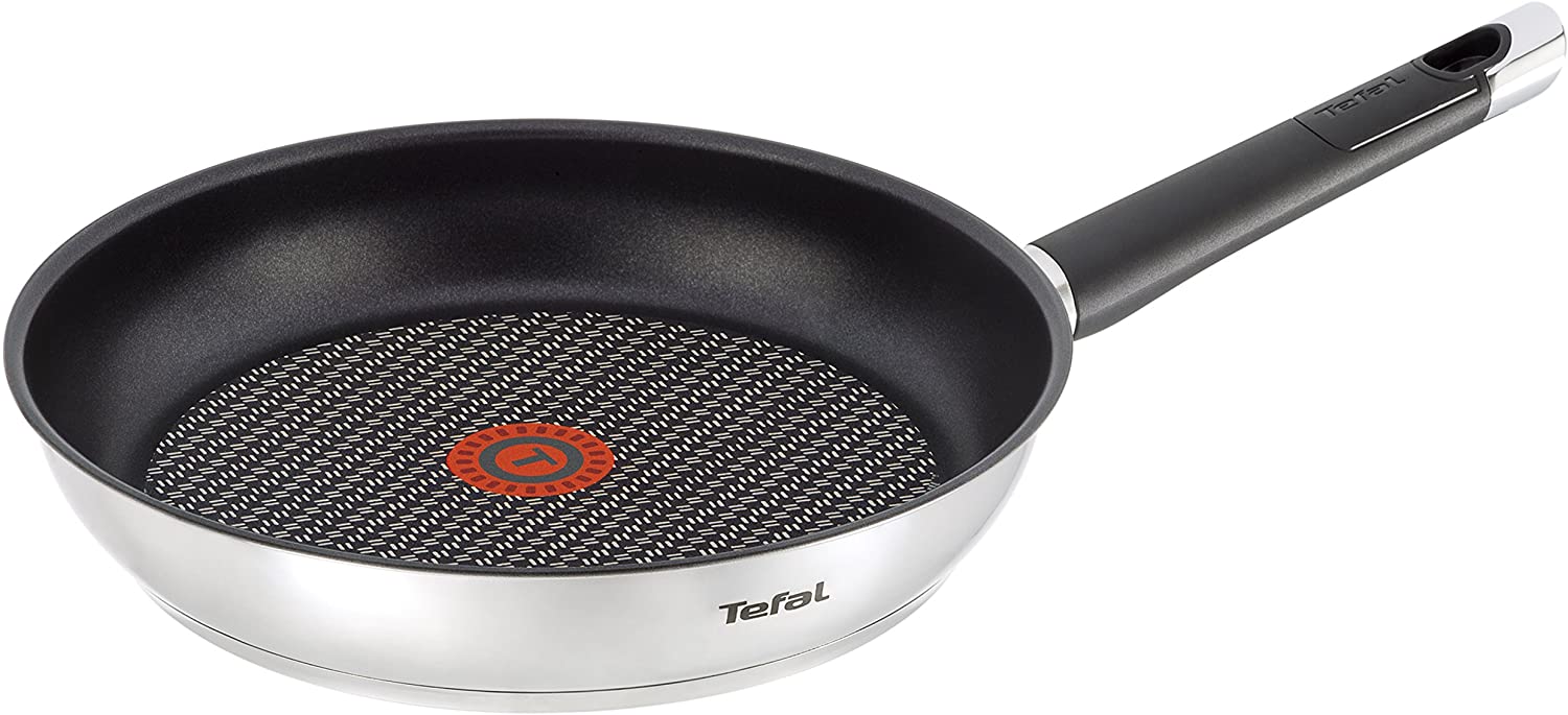Tefal 8010877 Emotion Stainless Steel Frying Pan 47 x 31 x 8 cm