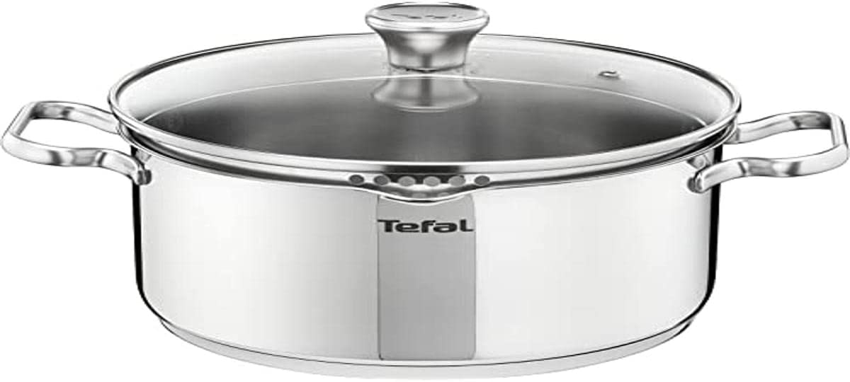 Tefal A70544 \'Duetto Cooking Pot 20 CM Suitable for Induction Cookers