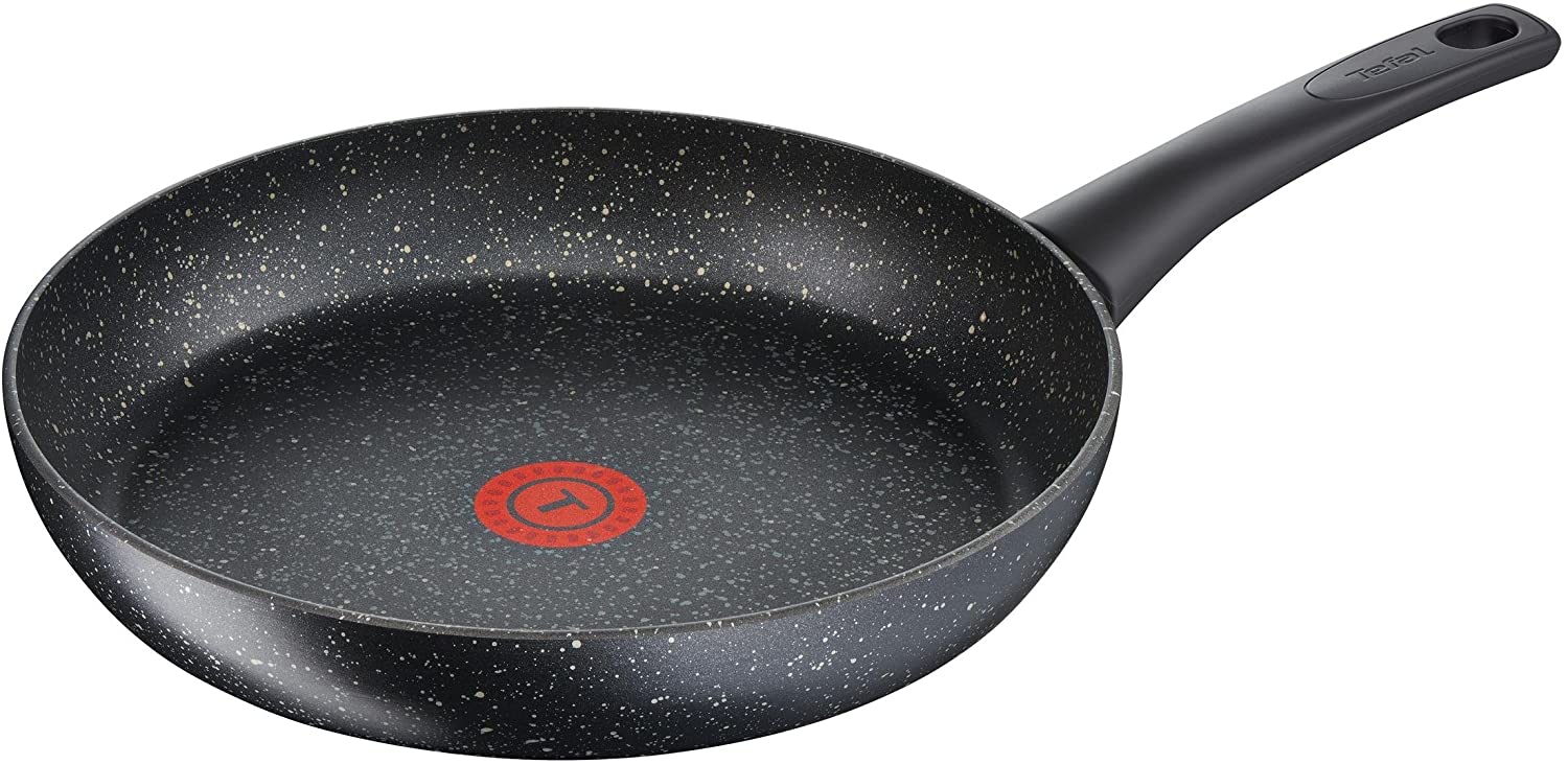 Tefal Authentic Non-Stick Pan, Aluminium, Black, 28 cm