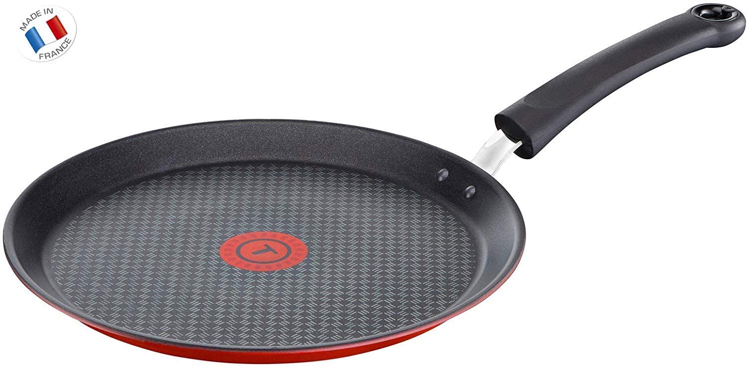 Tefal C6823802 Character Crepes Pan Aluminium Red 25cm