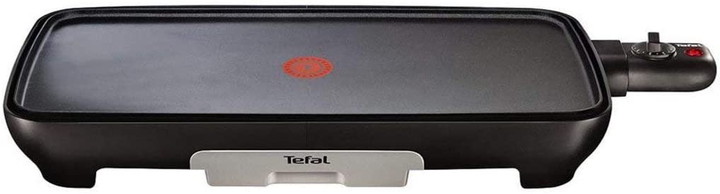 Tefal CB503813 Steak Pan, Black/Silver