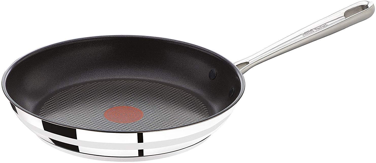 Tefal E85604 Jamie Oliver pan, stainless steel, 24 cm