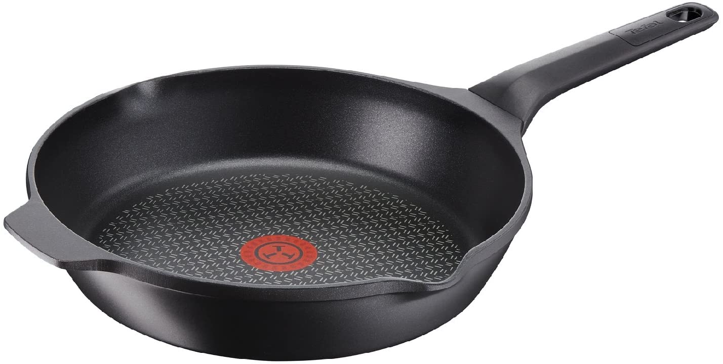 Tefal E2150334 Frying Pan Cast Iron, Aluminium, black, 22 cm