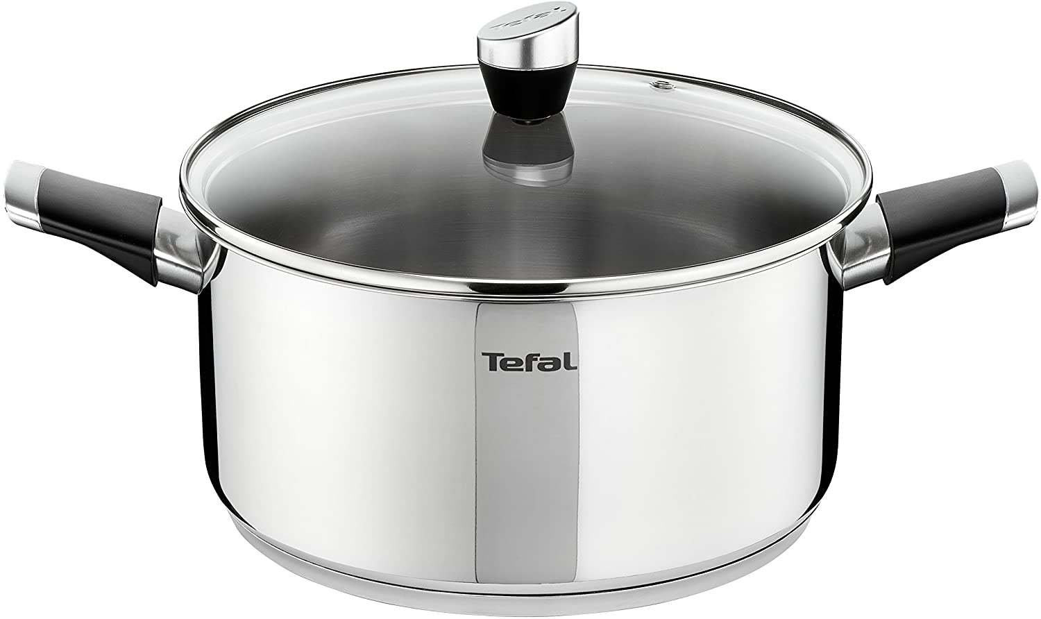 Tefal E8234614 Emotion Stainless Steel Cooking Pot 24 cm