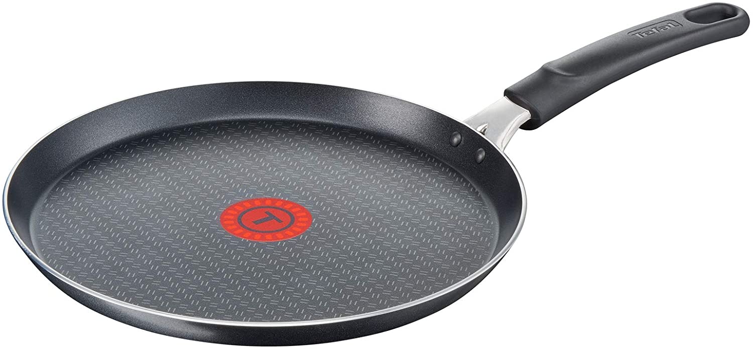 Tefal Crepe Pan Elegance C36710 | 25 cm | Non-stick seal | Thermo-Spot temperature indicator | Effortless cleaning | Ergonomic handle | All types of stoves except induction
