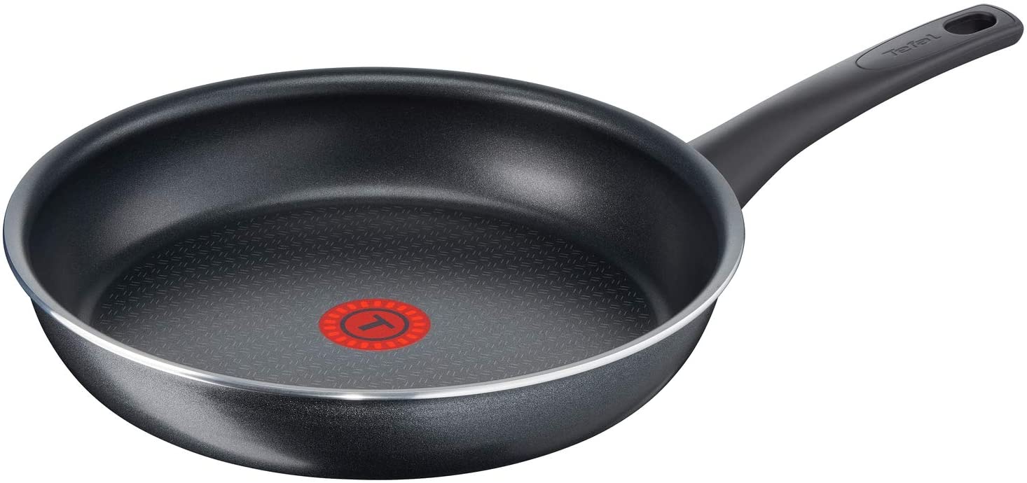 Tefal Elegance C36702 Frying Pan, Aluminium, Black, Black , 28 cm