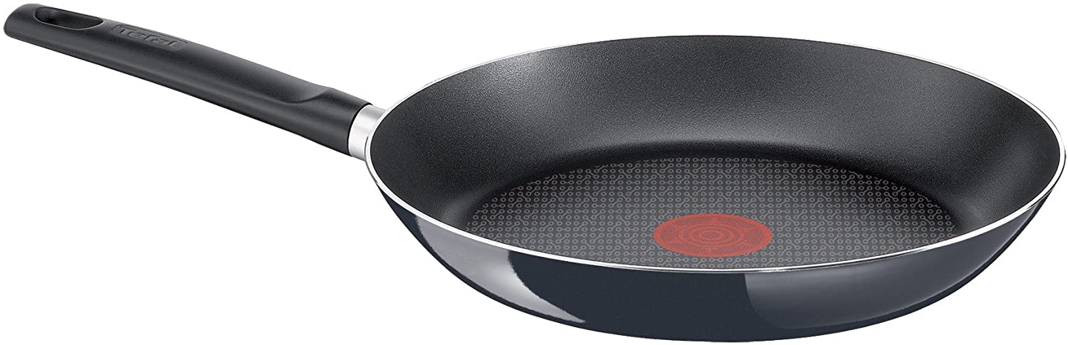 Tefal Frying Pan 25 cm Cook Right Thermo-Spot Non Stick Gas Electric Hobs Black