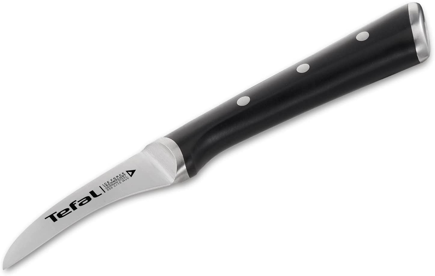Tefal Ingenio Ice Force Knife - Stainless Steel, Black.