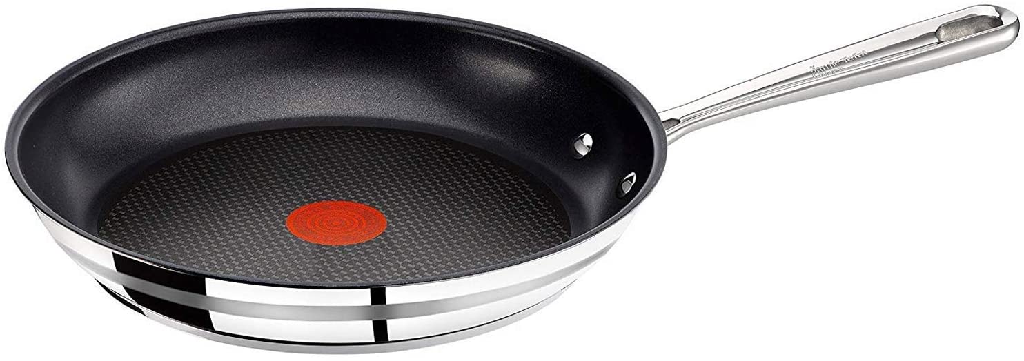 Tefal E85606 Jamie Oliver pan, stainless steel, 28 cm