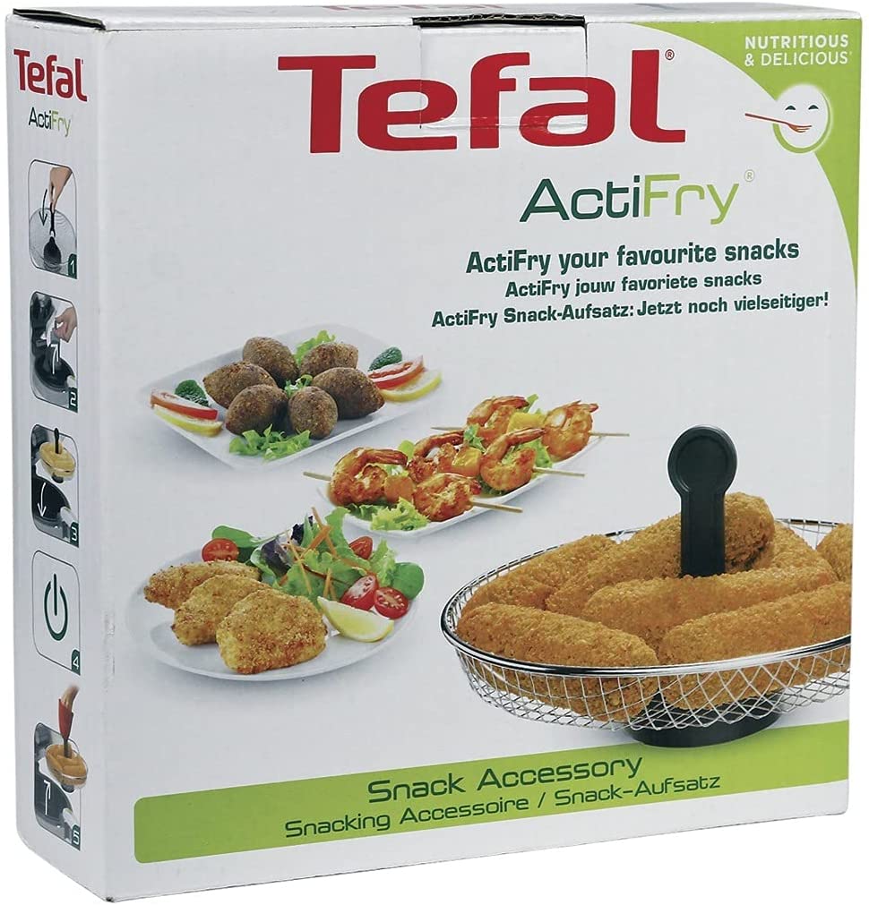 Tefal XA701074 Original Cooking Basket Snack Attachment Basket Holder ActiFry 2-in-1 Hot Air Fryer ua AL80xx FZ70xx GH80xx