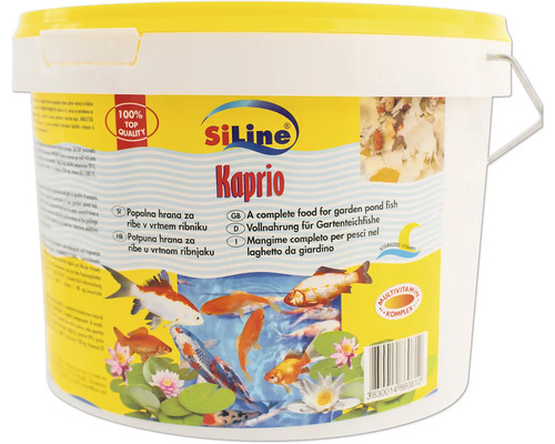 Pond fish food SiLine Kaprio goldfish food 5.5 l