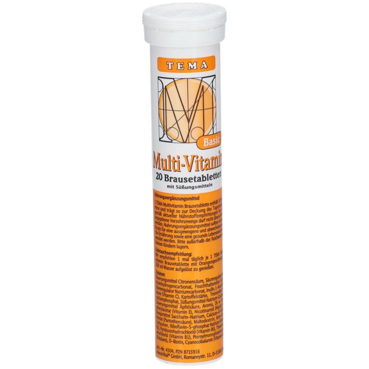 TEMA multivitamin effervescent tablets
