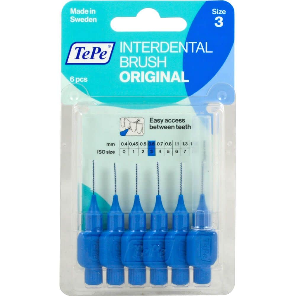 TEPE Interdental brush 0.6mm blue