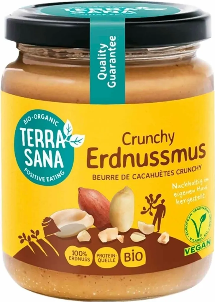 TerrasanaErdnussmus Crunchy 250g