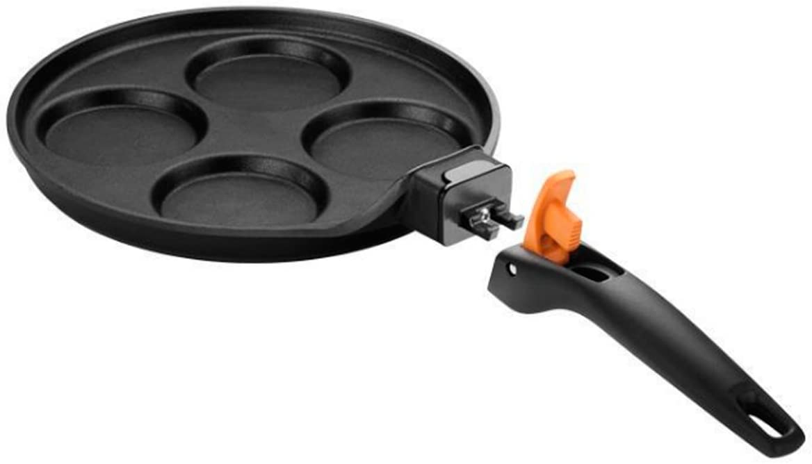 Tescoma Frying Pan, Stainless Steel, Black, 24 cm