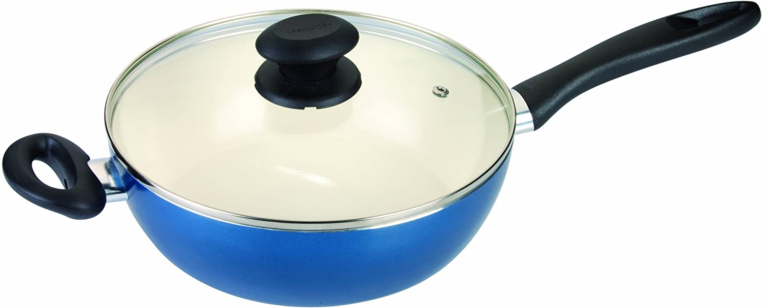 Tescoma 28 cm Deep Frying Pan Ecopresto with Cover