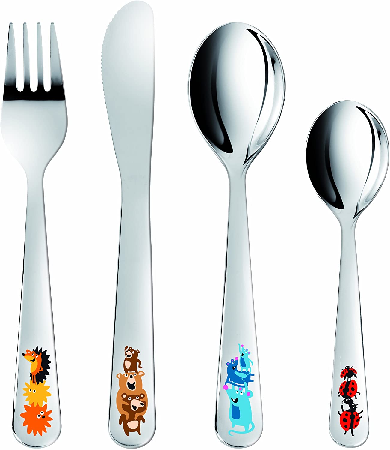 Tescoma Bambini Funny Animals 4-Piece Table Cutlery