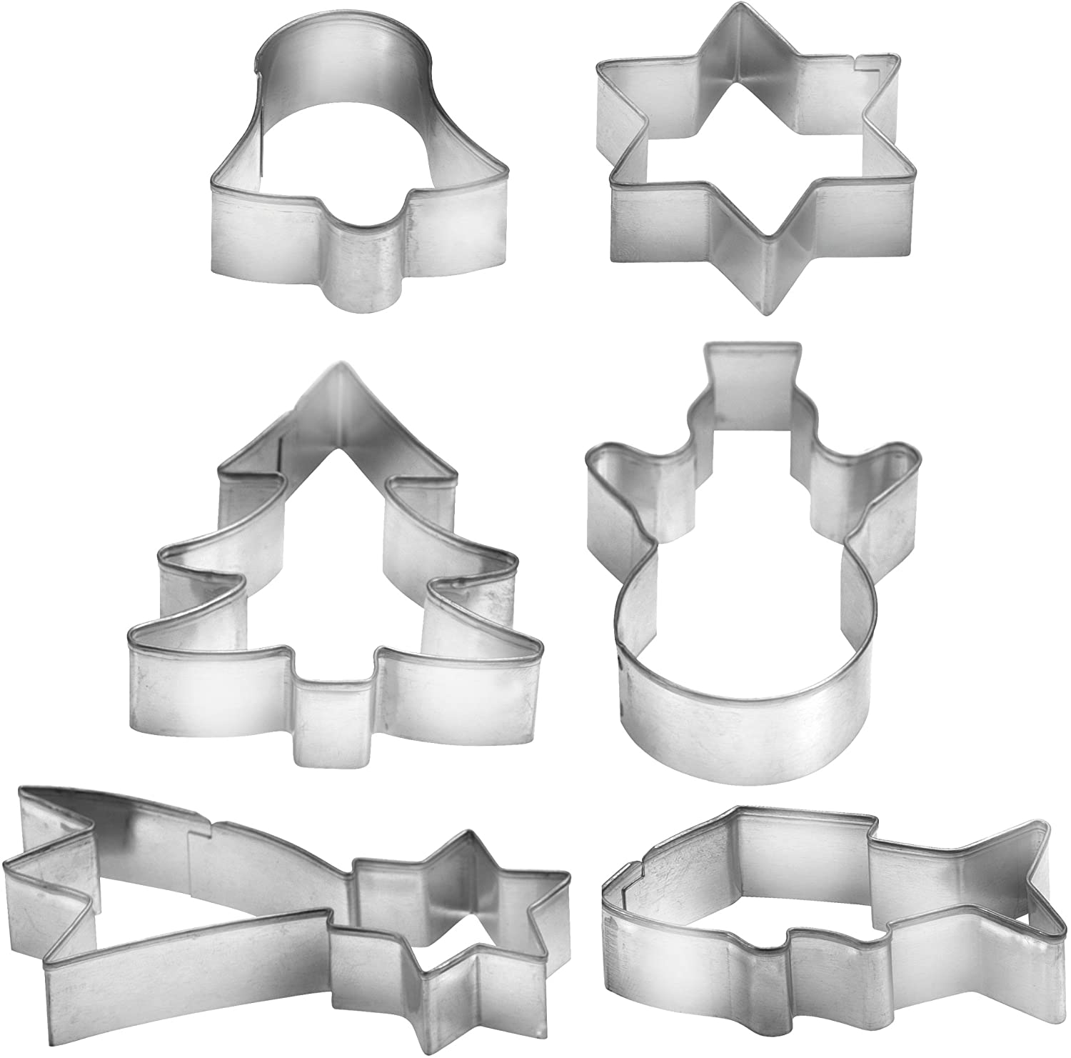 Tescoma Delícia 6-Piece Christmas Cookie Cutter on Ring