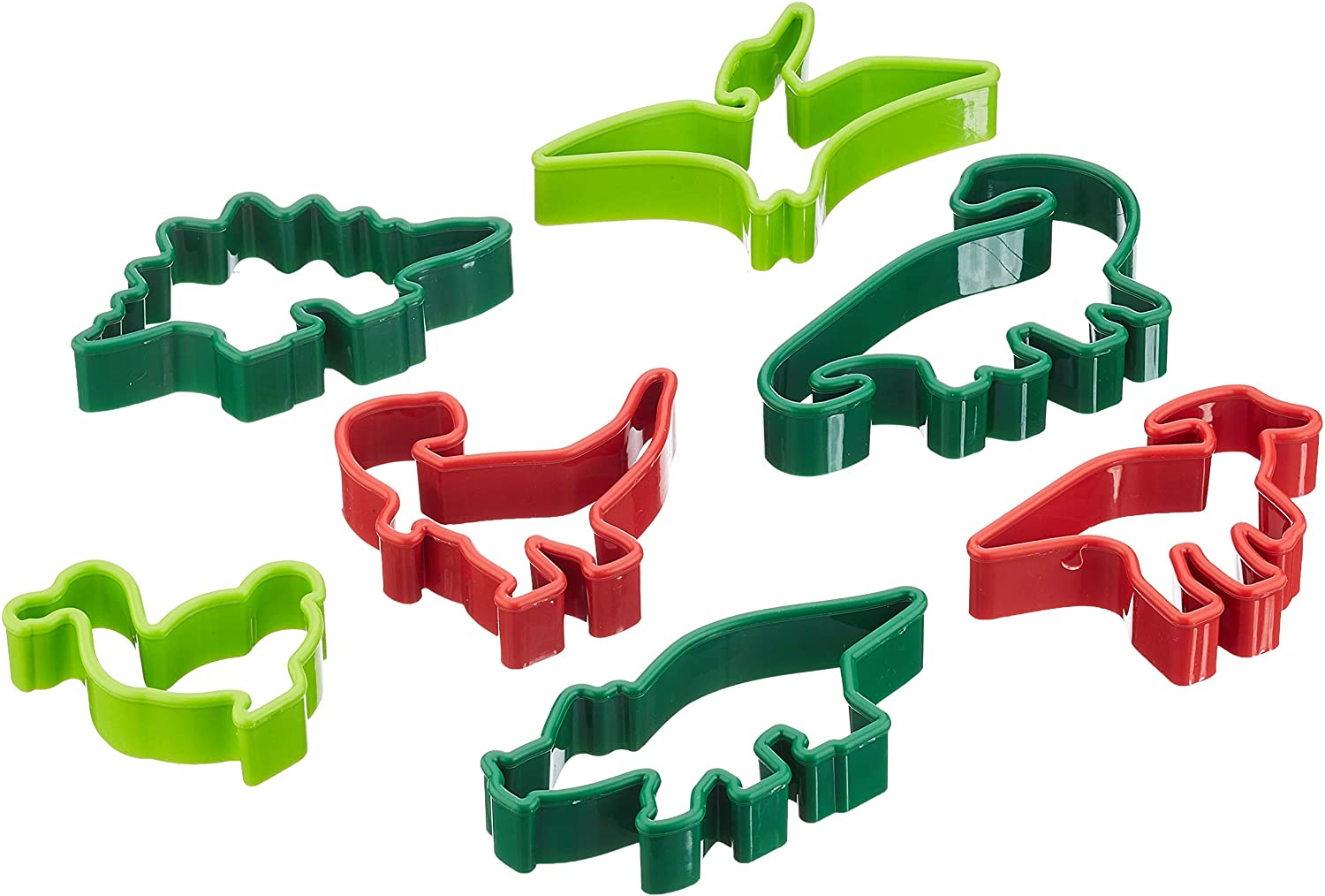 Tescoma Delicia Kids 630928 Dinosaur Cookie Cutters 7.5 x 4 cm Set of 8