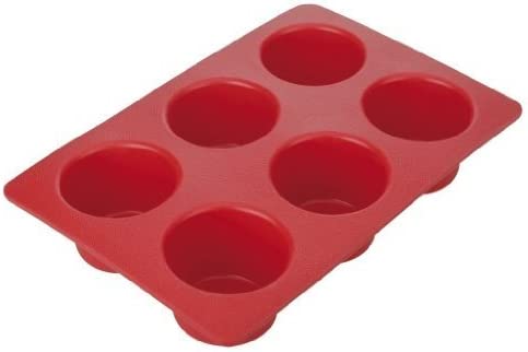 Tescoma Delicia Silicone Deep Baking Pan, 6 Muffins