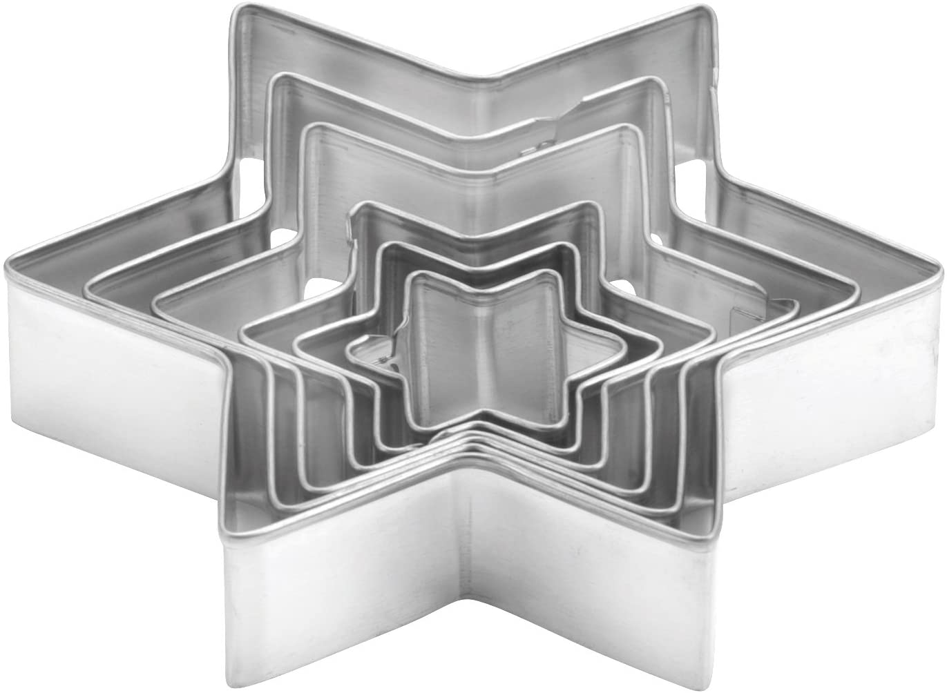 Tescoma Delícia Star-Shaped 6-Piece Cookie Cutters