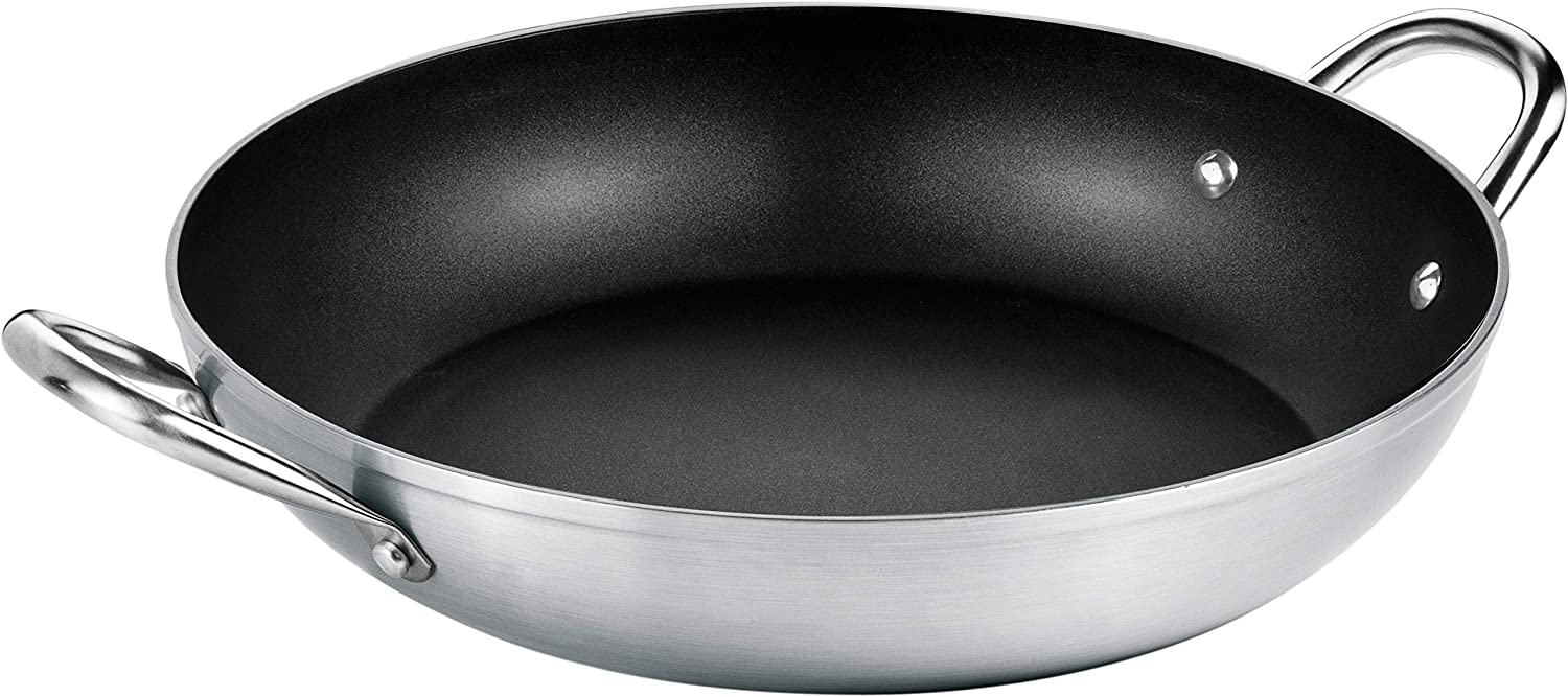 Tescoma Frying Pan, Plastic, Grey, 43.5 x 32.6 x 7.1 cm